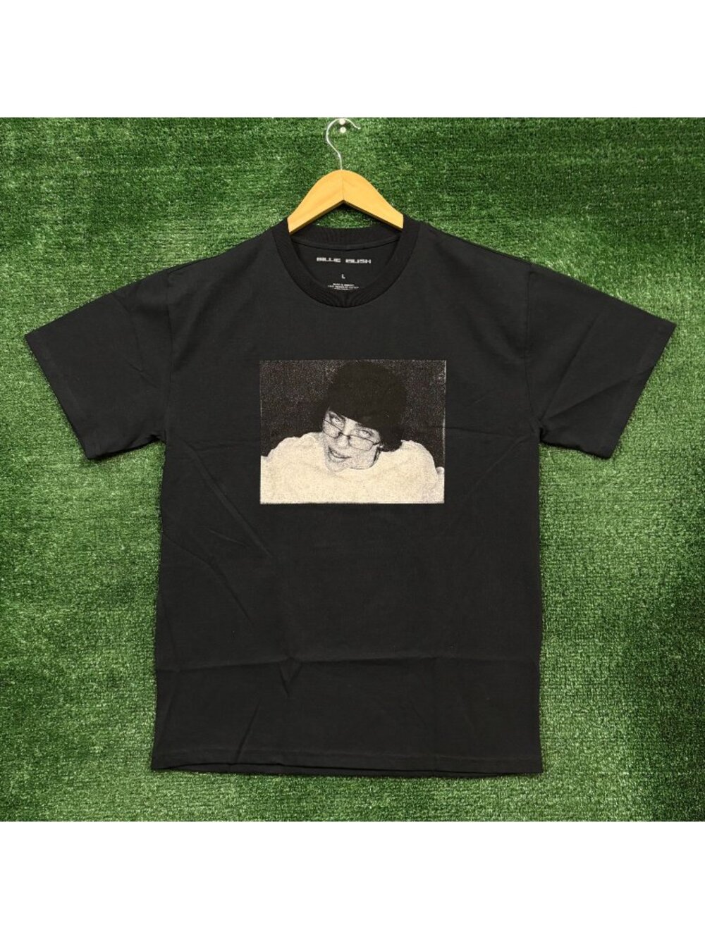 Billie Eilish Glasses Portrait T-Shirt Size Large